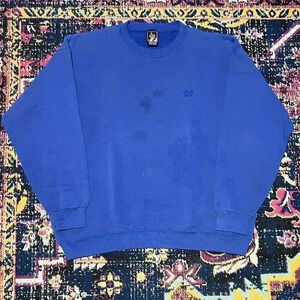 JC Penney USA‎ Olympics Blue Crewneck Sweatshirt 90s Vintage Made In USA Mens XL